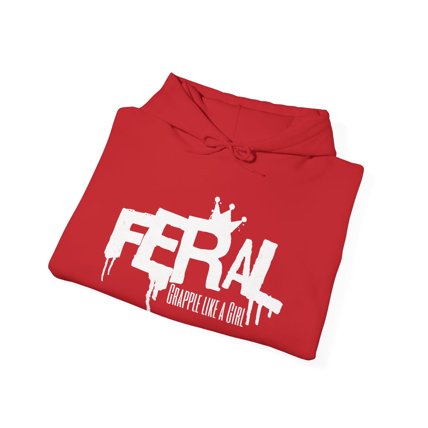 Feral Grapple like a Girl Hoodie