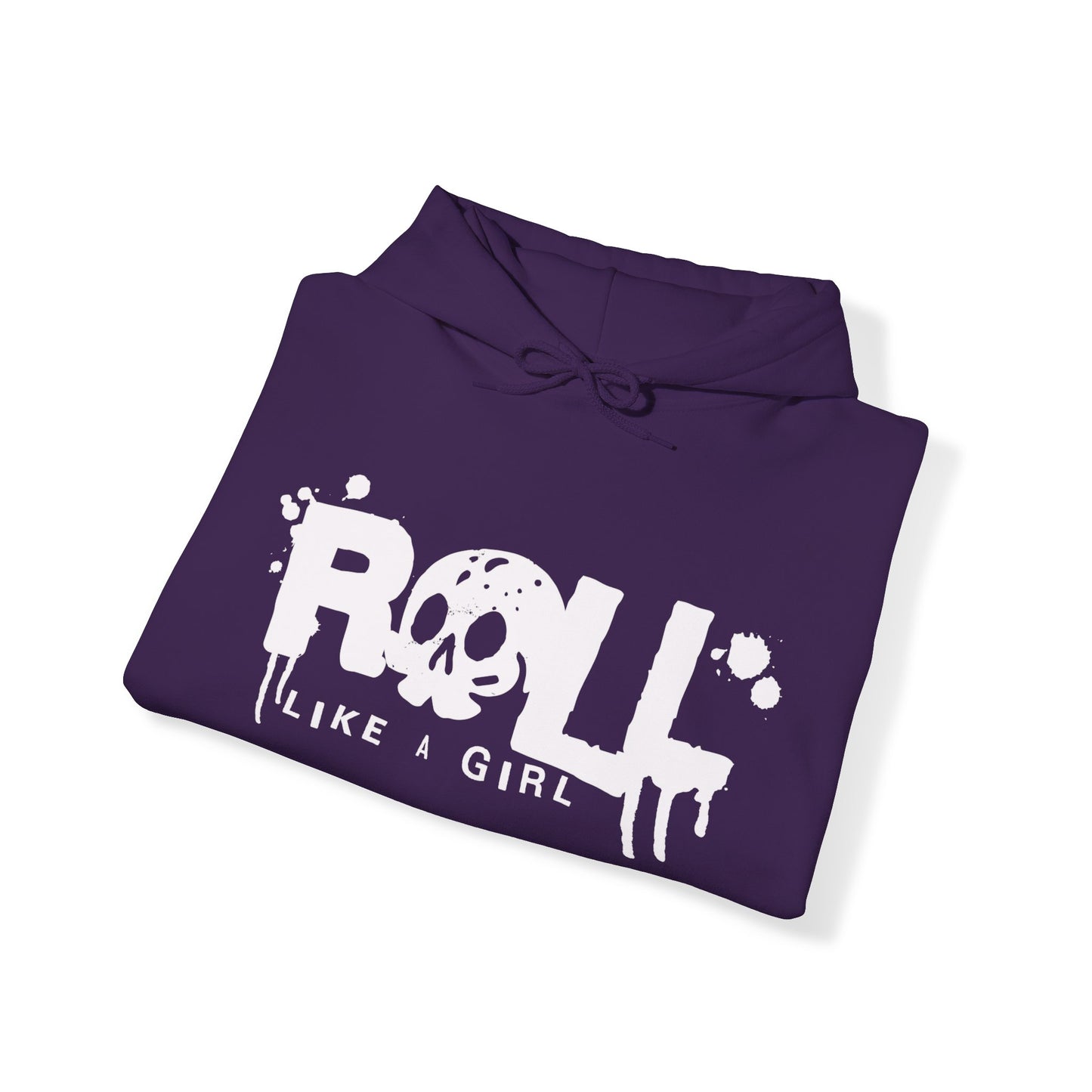 BJJ Roll like a Girl Jiu Jitsu Pullover Hoodie