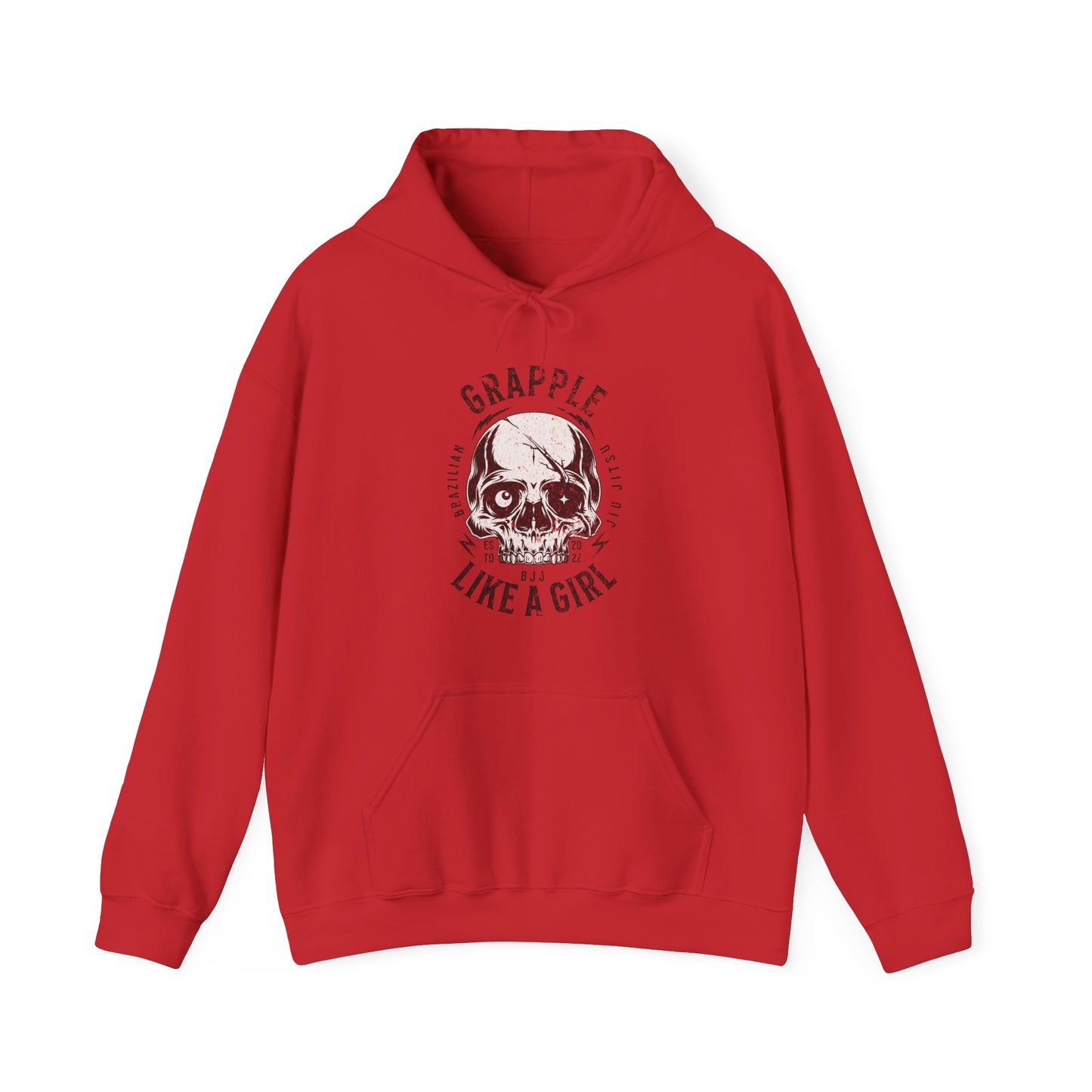 Women's BJJ Hoodie - Grapple Like a Girl