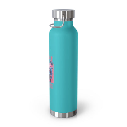 Grapple like a Girl Water Bottle 22oz - Cherry Blossoms