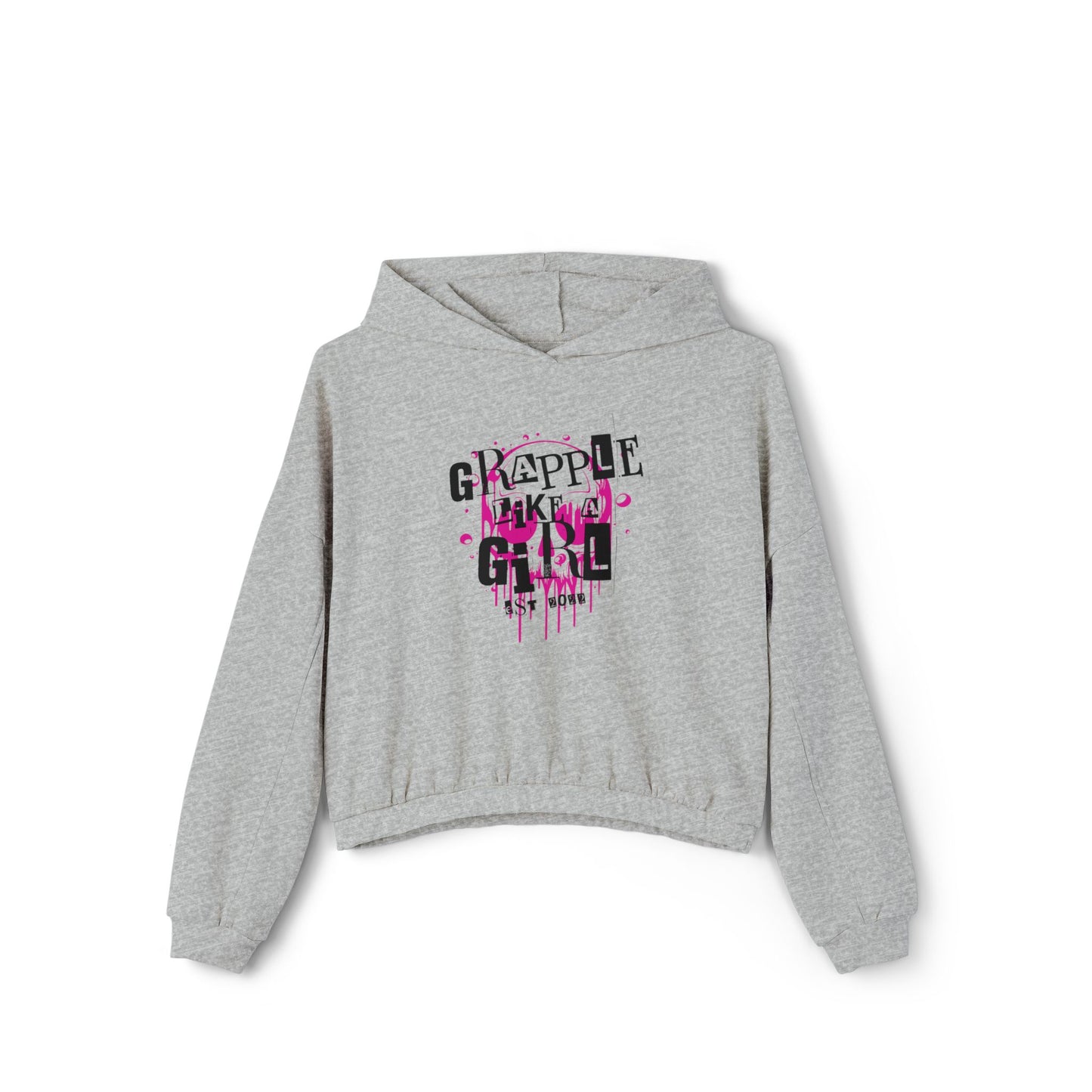 Grapple like a Girl Cinched Bottom Hoodie