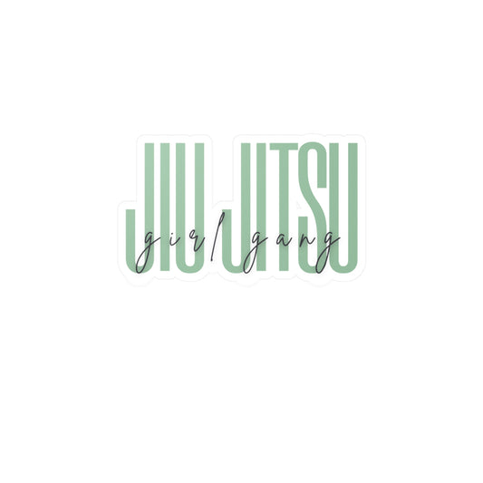 Jiu Jitsu Girl Gang Women's BJJ Kiss-Cut Vinyl Decals