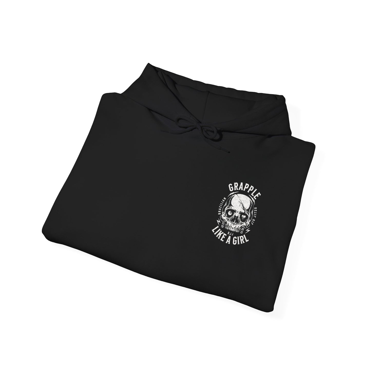 Women's BJJ Hoodie - Grapple Like a Girl,  Heavy AF