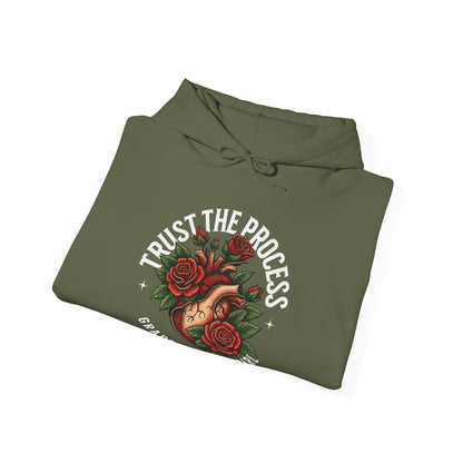 Women's Grapple like a Girl BJJ Hoodie - Trust the Process