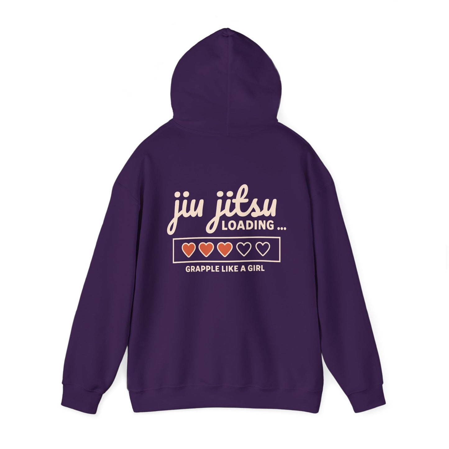 Women's BJJ Hoodie - Grapple Like a Girl,  Jiu Jitsu Loading...