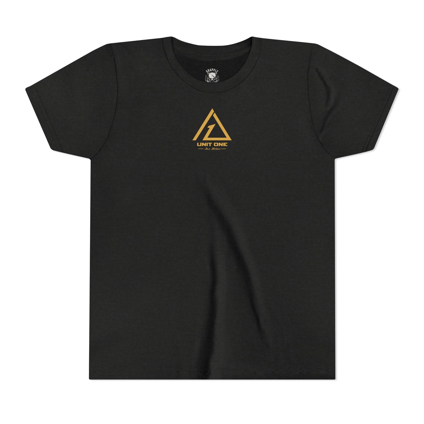 Custom Unisex Unit One T-Shirt - Youth, Gold Logo
