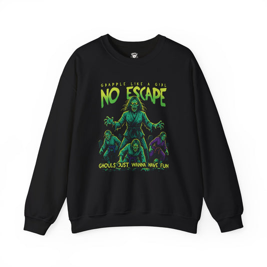 BJJ Women's Sweater Crewneck Sweater - No Escape *Limited Edition*