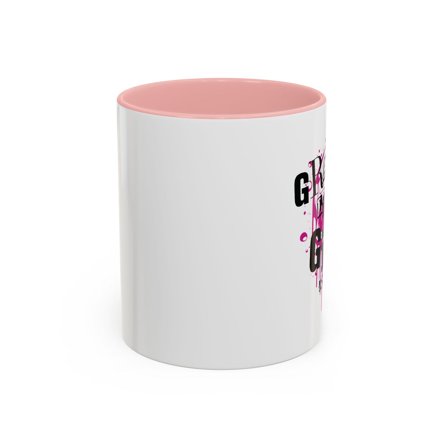 Grapple Like a Girl Accent Coffee Mug