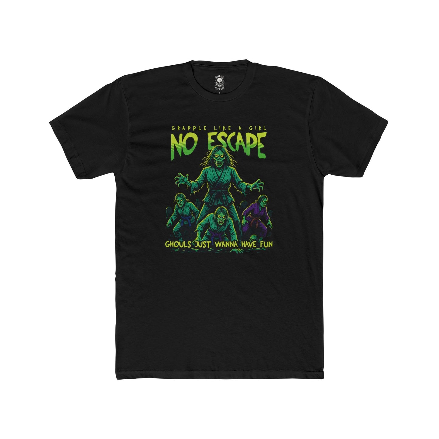 Grapple like a Girl Unisex Cotton Tee - No Escape *Limited Edition*