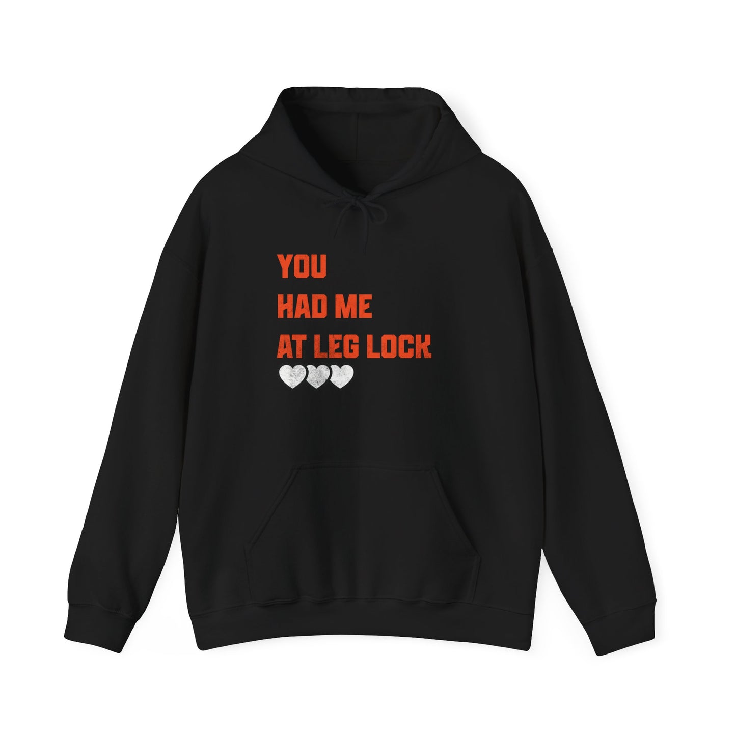 Women's Grapple like a Girl BJJ Hoodie - You had me at leglock