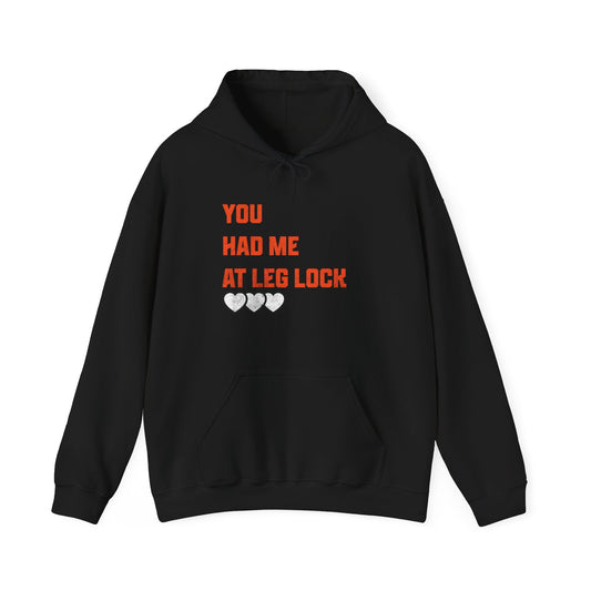 Women's Grapple like a Girl BJJ Hoodie - You had me at leglock