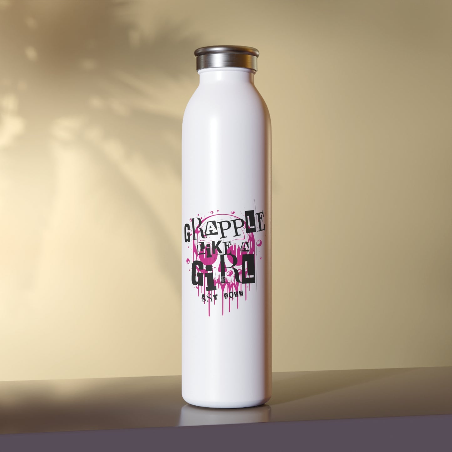 Grapple like a Girl Slim Water Bottle