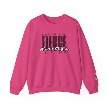 Women's BJJ Crewneck Sweatshirt - Fierce as a Mother