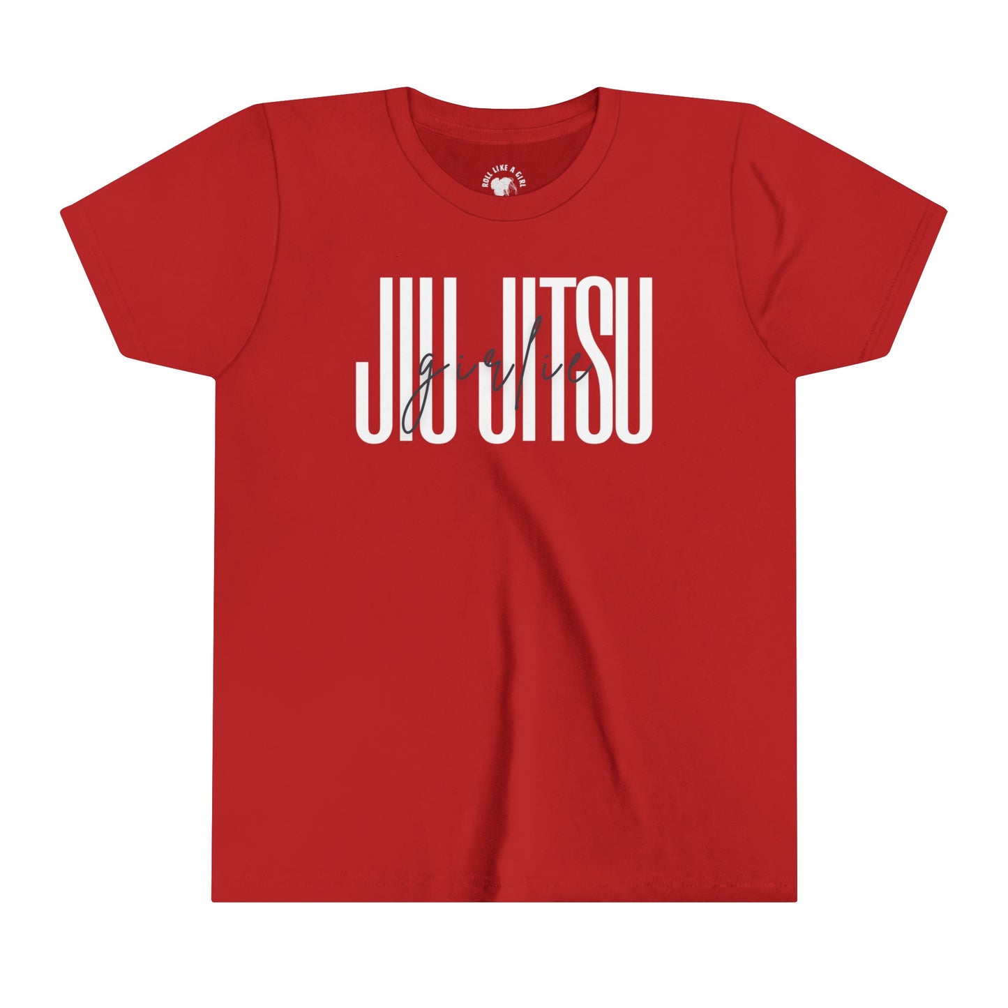 BJJ Youth Girls Short Sleeve Tee Jiu Jitsu Girlie