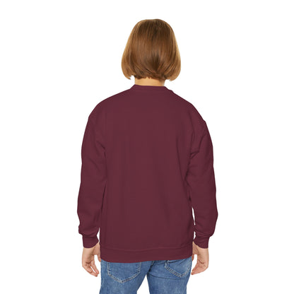Grapple Like A Girl Youth Crewneck Sweatshirt - Skull