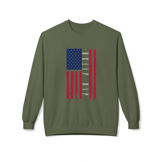 Crewneck Sweatshirt - Jiu Jitsu Flag