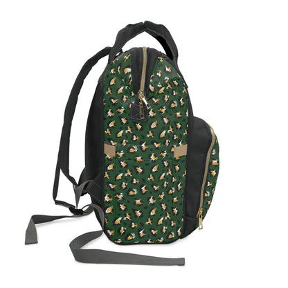 Women's Roll like a Girl Jiu Jitsu Gear Backpack - Tiger Design