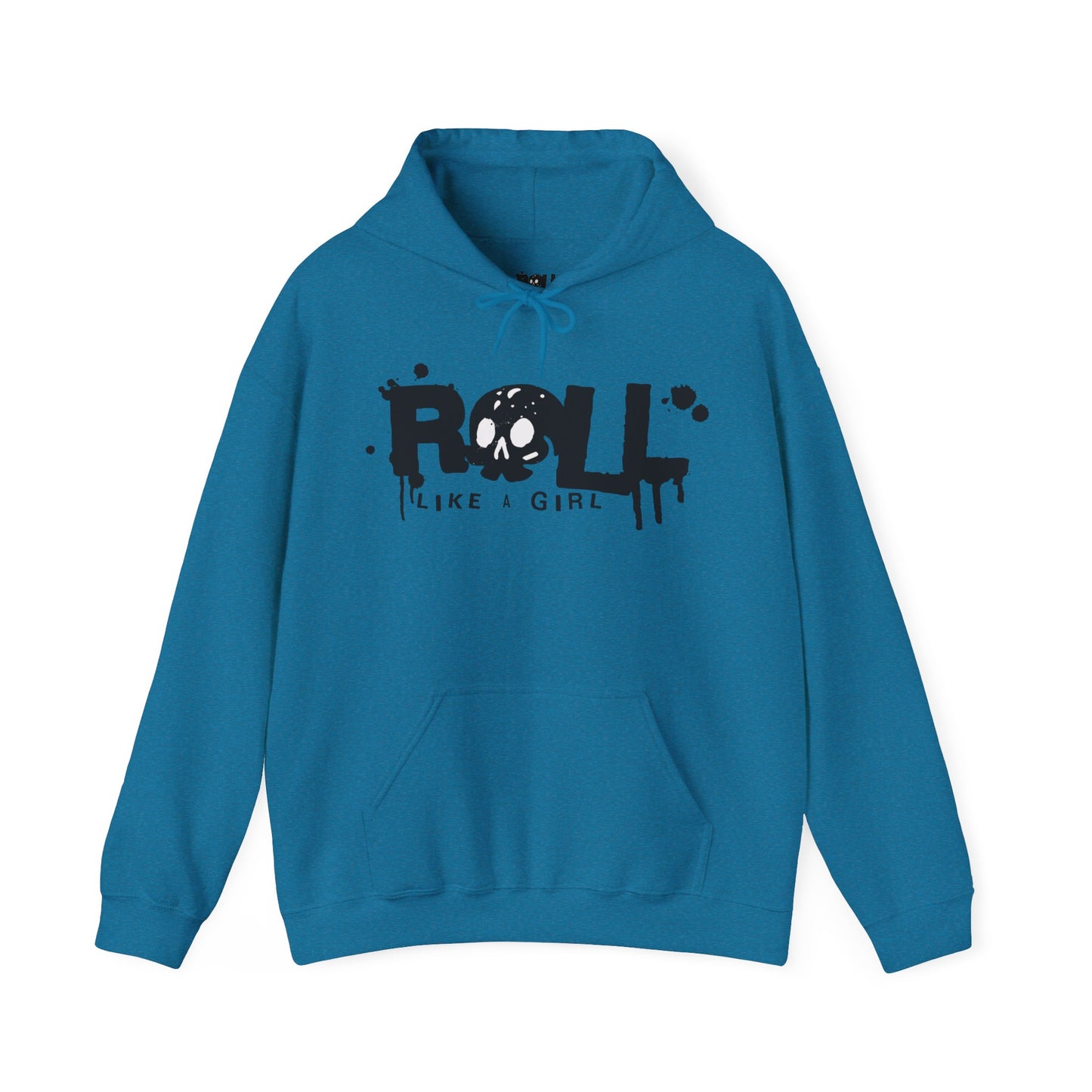 BJJ Roll like a Girl Jiu Jitsu Pullover Hoodie