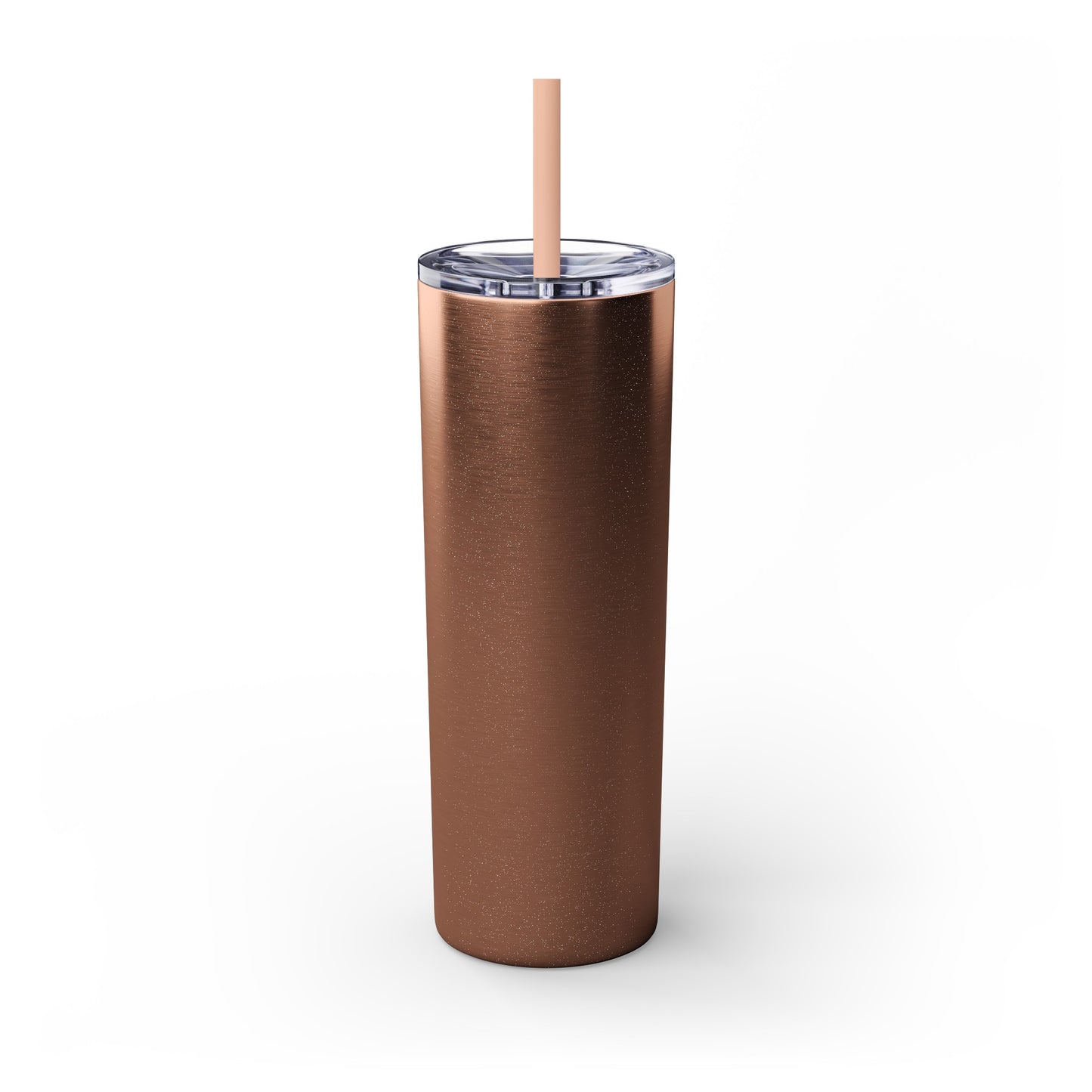 BJJ Submission Peace Sign Skinny Tumbler with Straw, 20oz