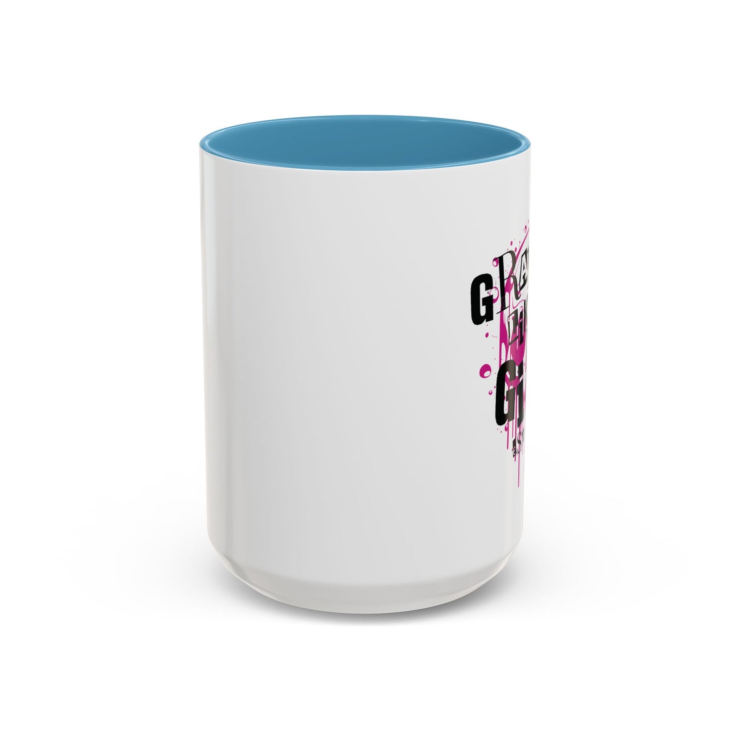 Grapple Like a Girl Accent Coffee Mug