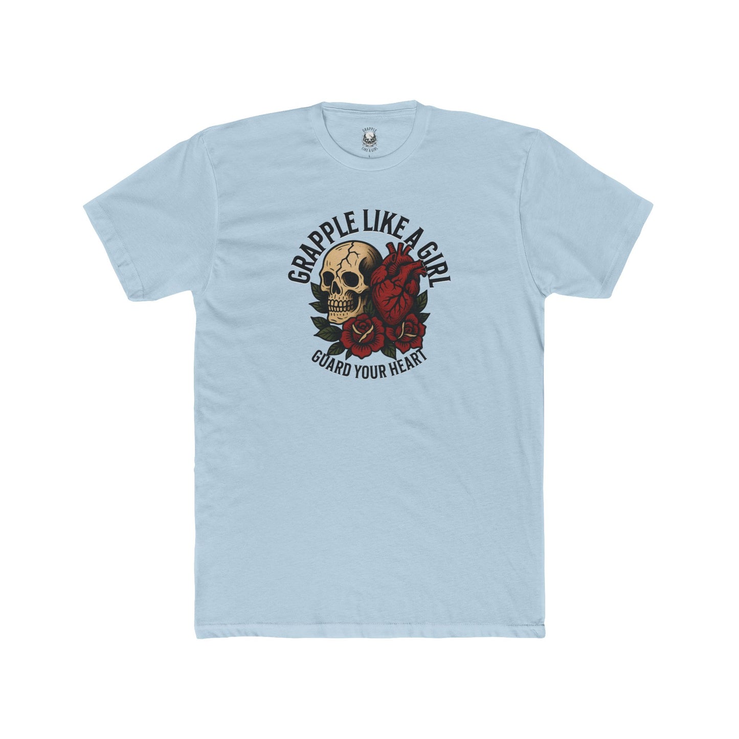 Grapple like a Girl Unisex Cotton Tee - Guard Your Heart