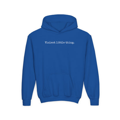 Youth Grapple like a Girl BJJ Skull Jiu Jitsu Hoodie - Violent little thing.