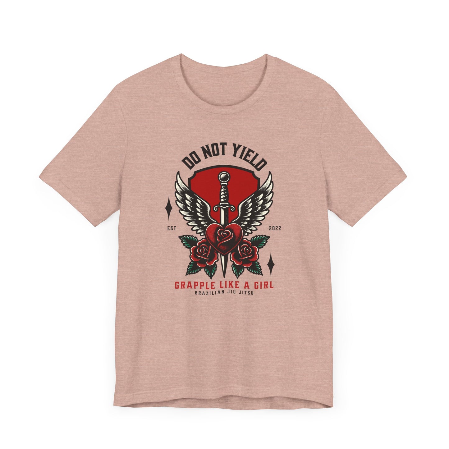 Women's Jiu Jitsu Submission T-Shirt - Do Not Yield