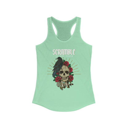 Women's Grapple like a Girl Scramble to the Death Racerback Tank