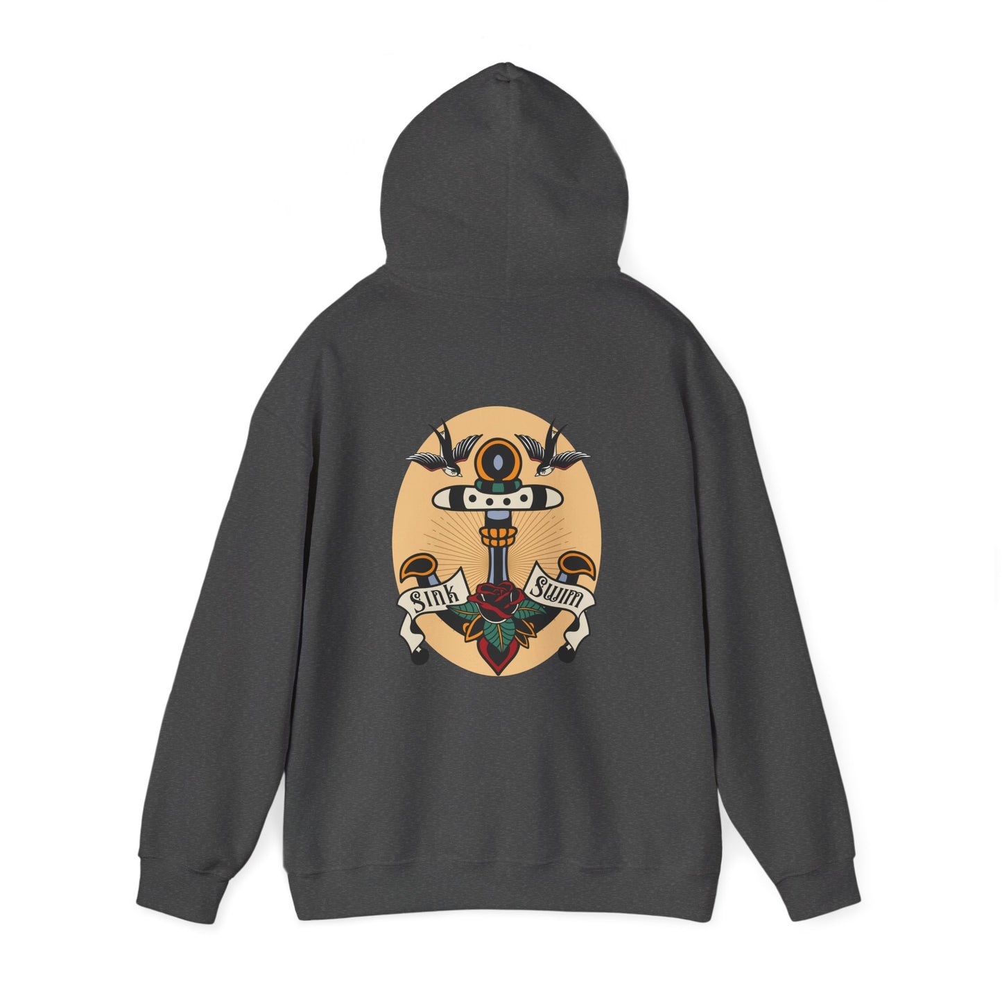 Women's Grapple like a Girl BJJ Hoodie - Sink or Swim