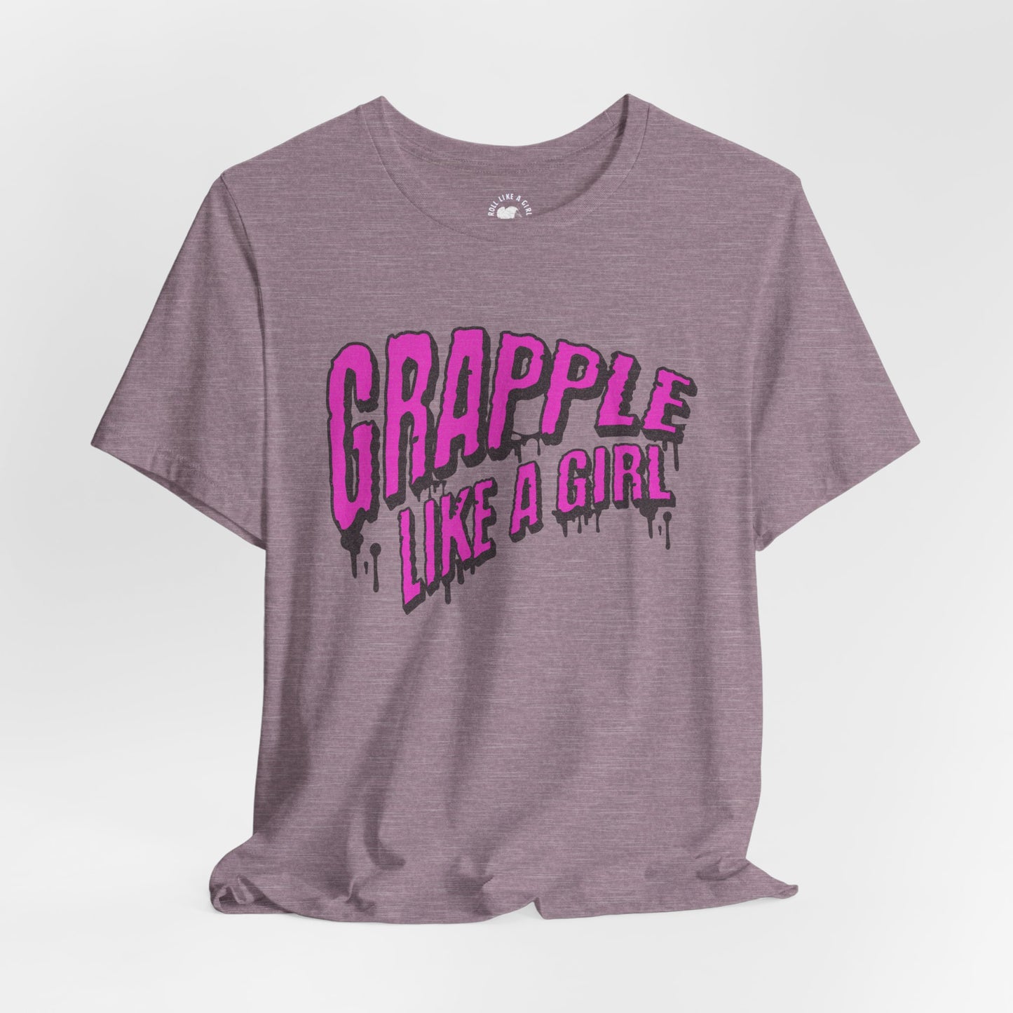 Women's Grapple like a Girl Slime Jiu Jitsu T-shirt