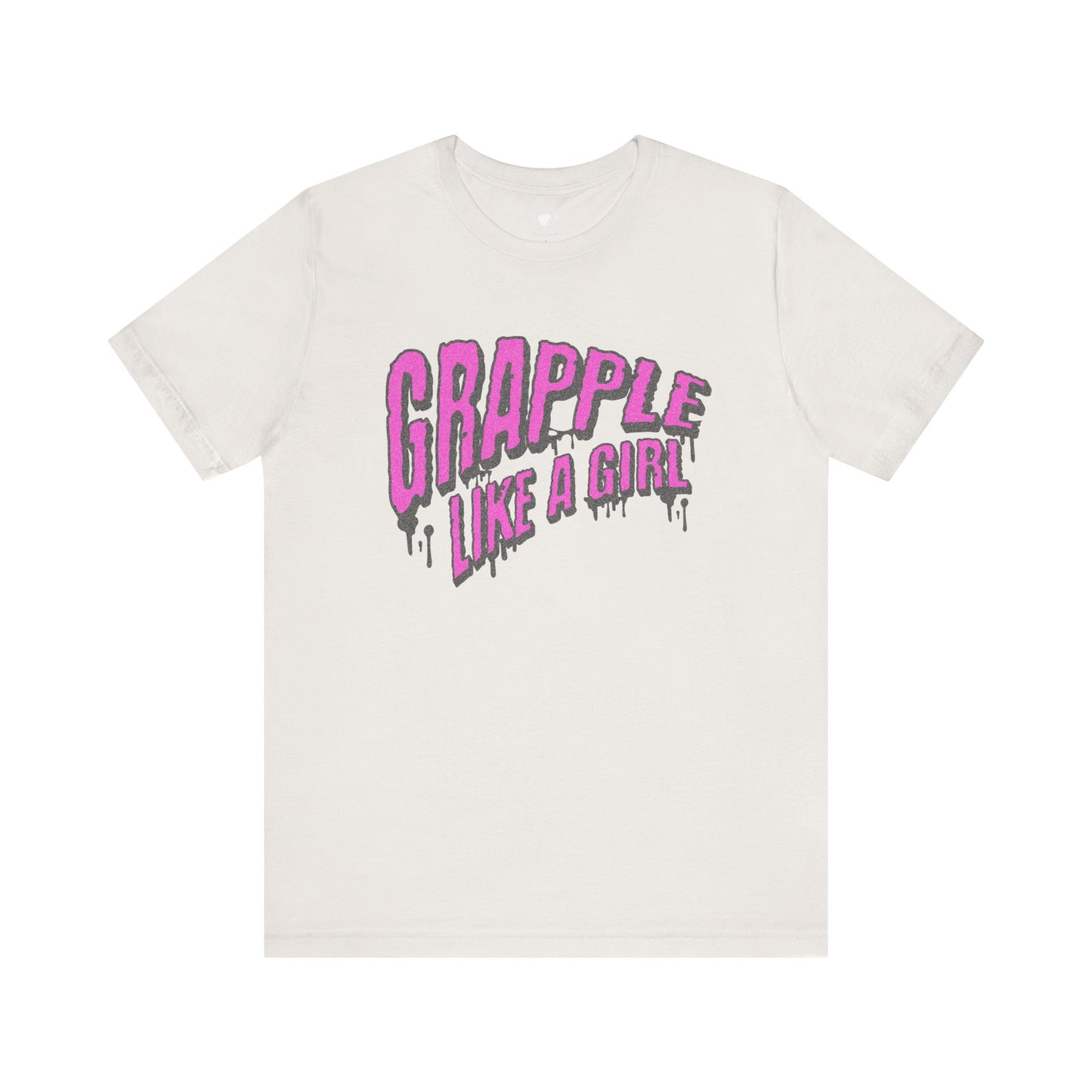 Women's Grapple like a Girl Slime Jiu Jitsu T-shirt