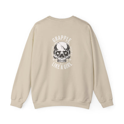 BJJ Women's Crewneck Sweater - Shut up & train.