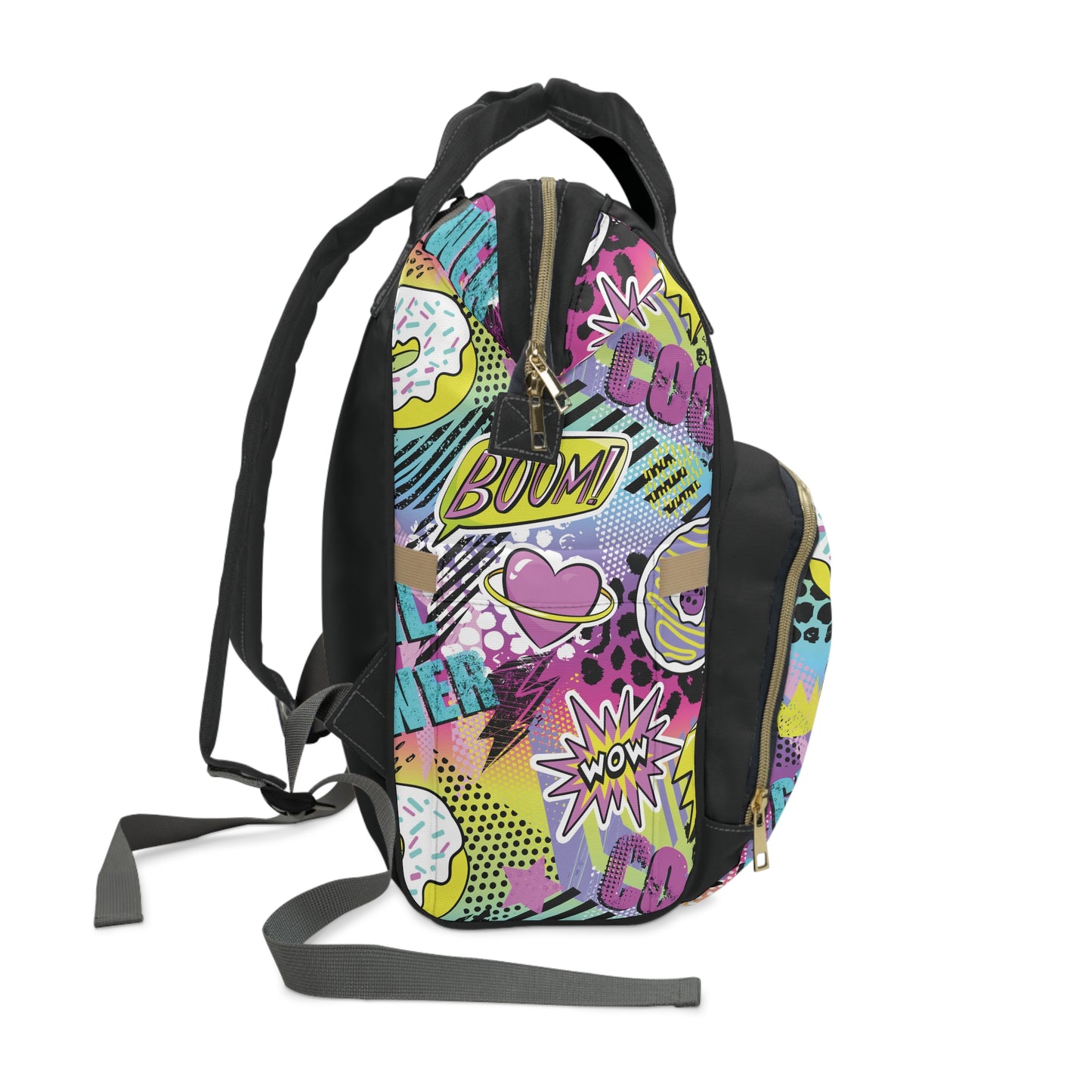 Women's Grapple like a Girl Jiu Jitsu Gear Backpack - Girl Power Design