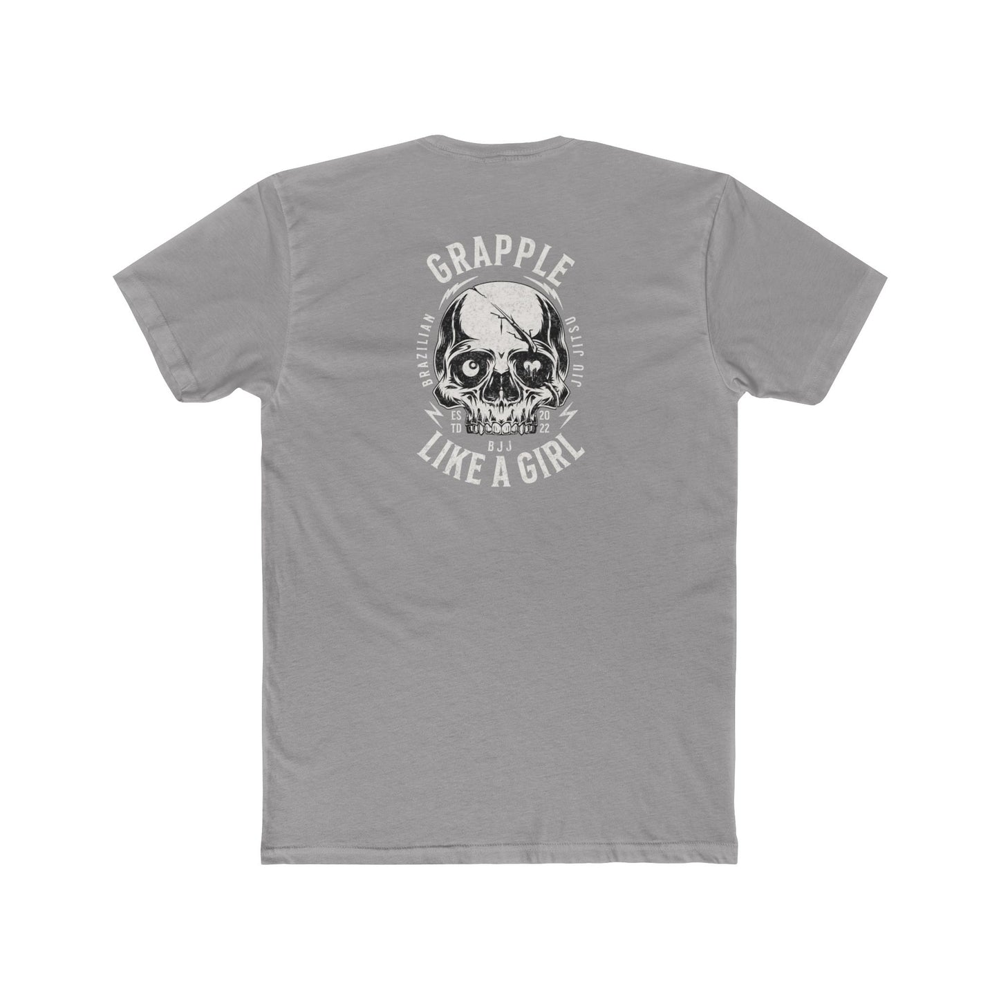 Grapple like a Girl Unisex Cotton Tee - Violent Little Thing