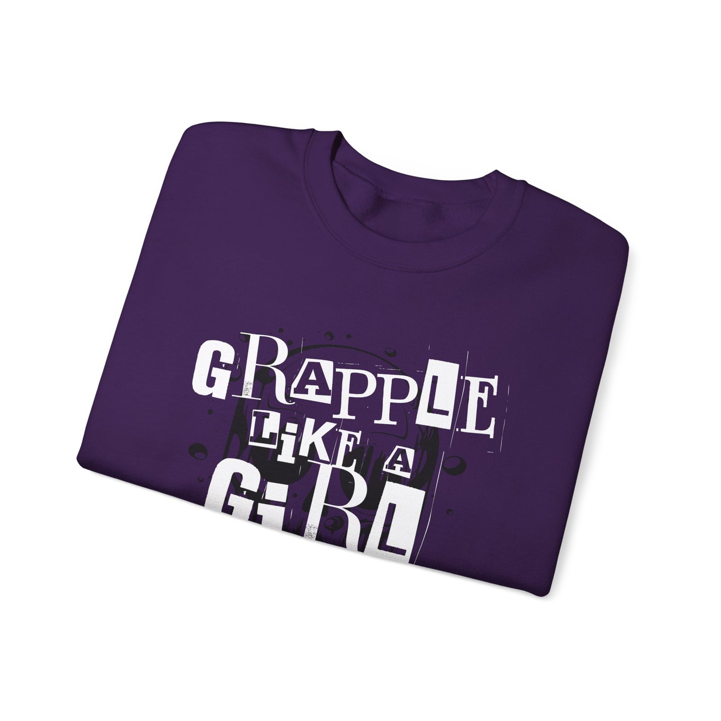 Women's BJJ Grapple Like a Girl Crewneck Sweater