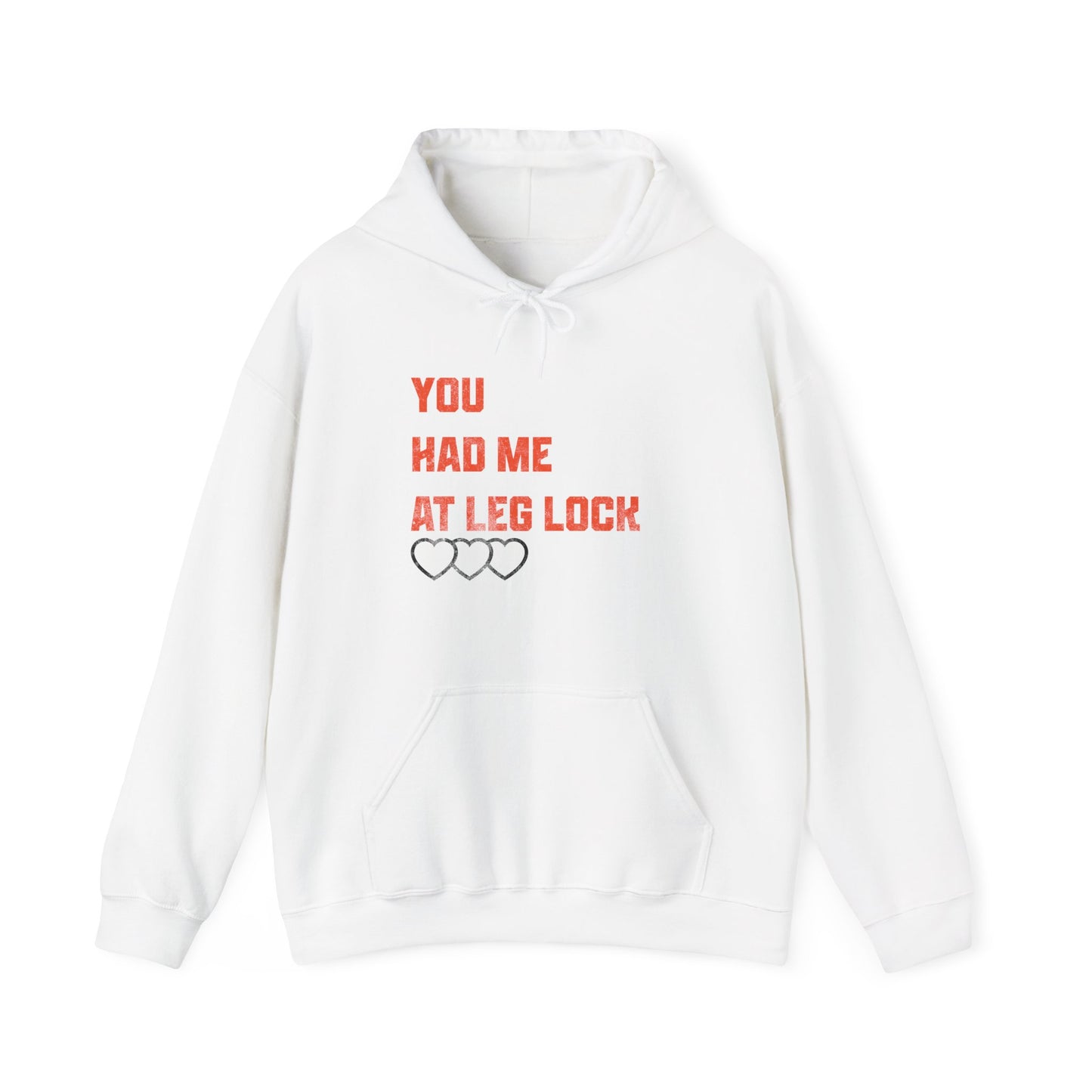 Women's Grapple like a Girl BJJ Hoodie - You had me at leglock