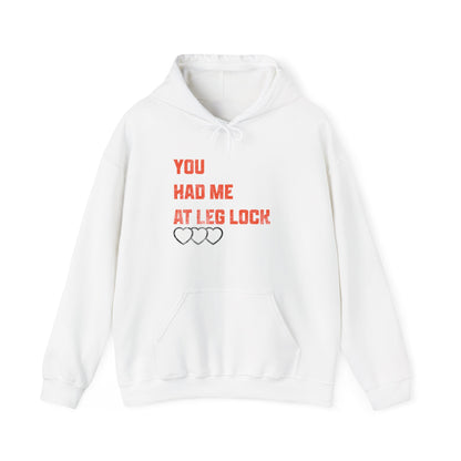 Women's Grapple like a Girl BJJ Hoodie - You had me at leglock
