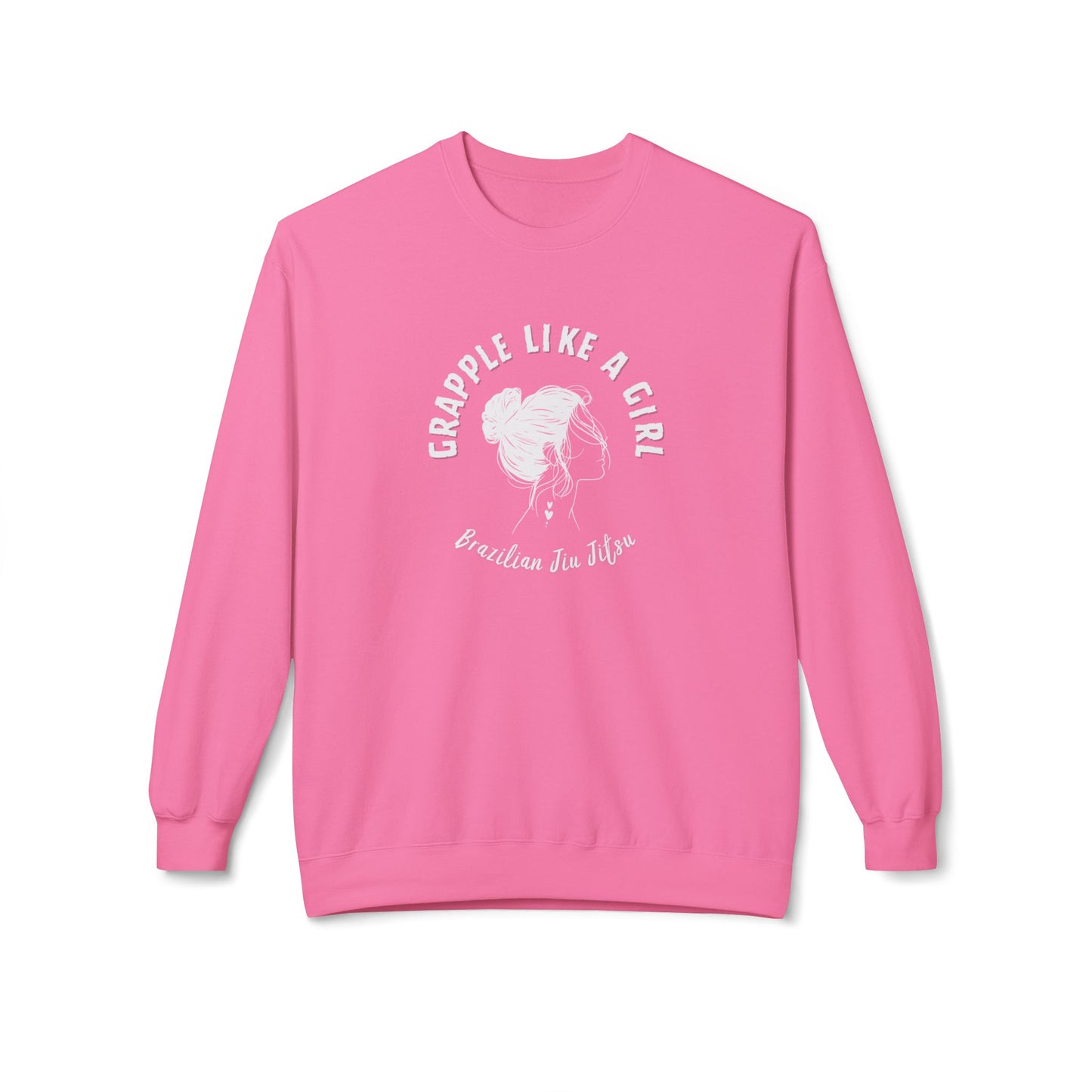 Grapple like a Girl Crewneck Sweater