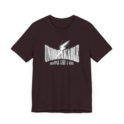 Grapple like a Girl Jiu Jitsu T-Shirt, Custom - Rachel Beauchamp, Lightning