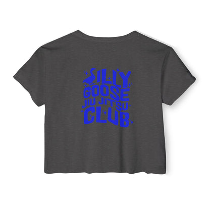 Grapple like a Girl Crop Top - Silly Goose Jiu Jitsu Club