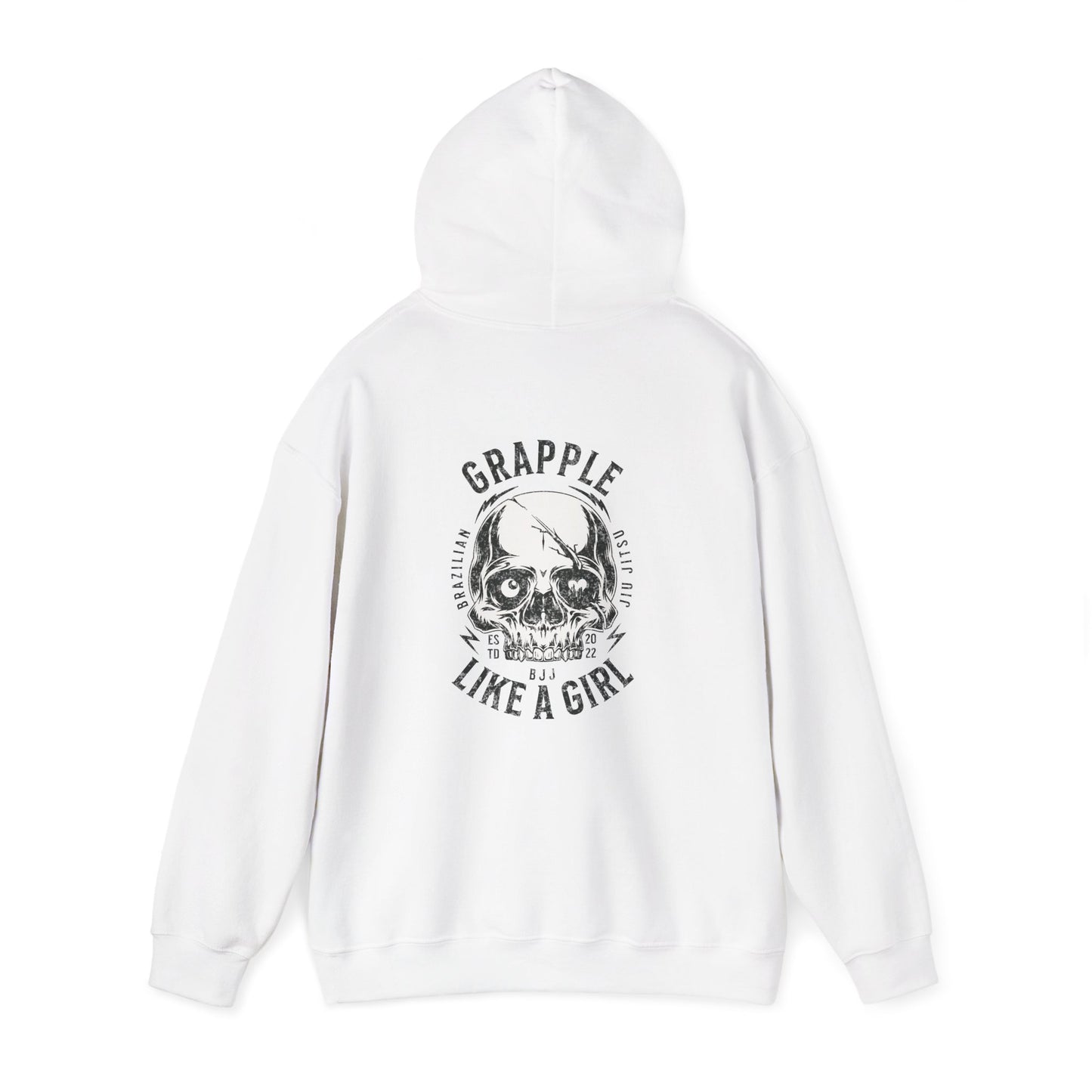Women's Grapple like a Girl BJJ Hoodie - You had me at leglock