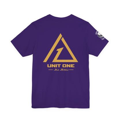 Custom Adult Unisex Unit One T-Shirt - Adult, Gold Logo