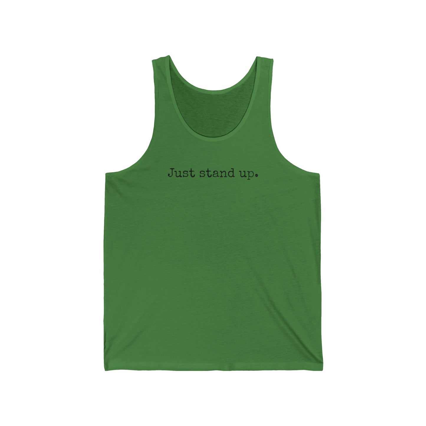 Grapple like a Girl Unisex Fit Jersey Tank - Just Stand Up.