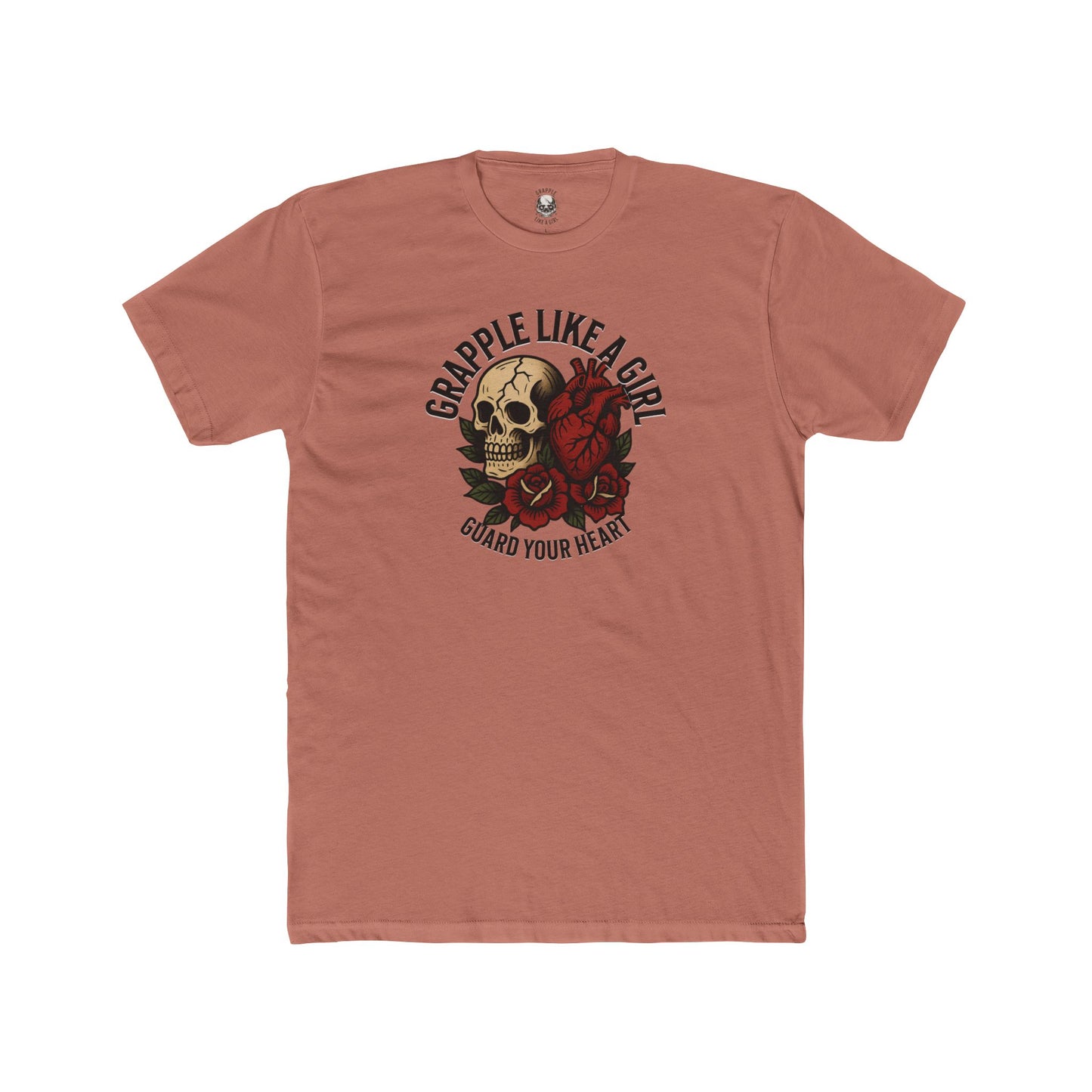 Grapple like a Girl Unisex Cotton Tee - Guard Your Heart