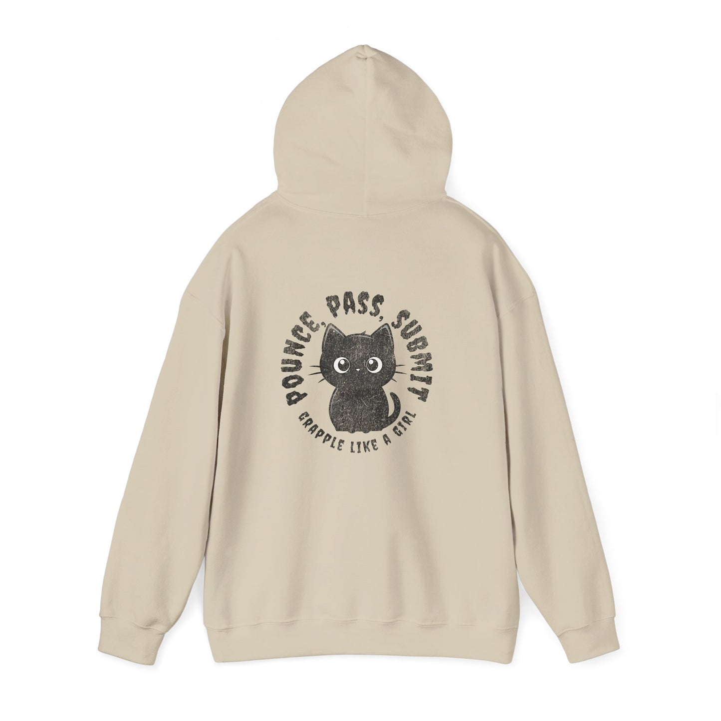 Women's BJJ Hoodie - Grapple Like a Girl, Pounce, Pass, Submit *Limited Edition*