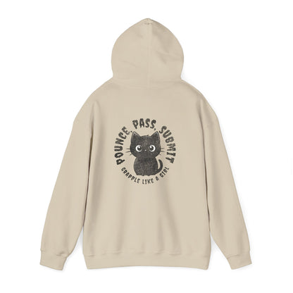 Women's BJJ Hoodie - Grapple Like a Girl, Pounce, Pass, Submit *Limited Edition*
