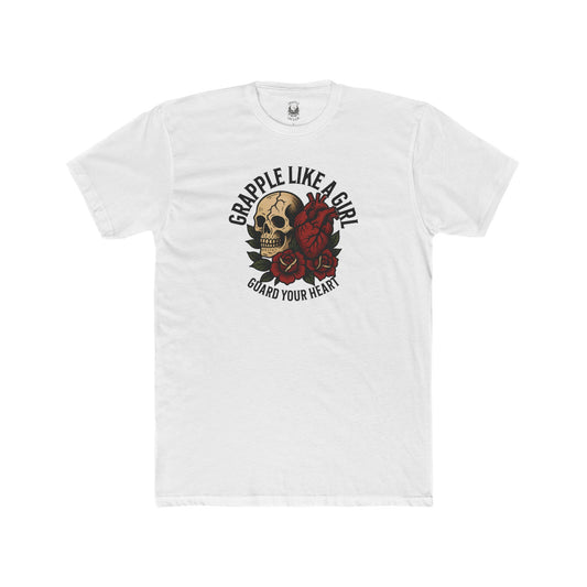 Grapple like a Girl Unisex Cotton Tee - Guard Your Heart