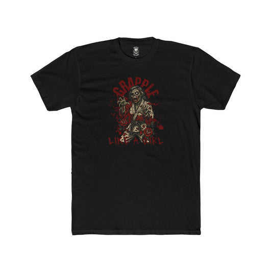 Grapple like a Girl Unisex Cotton Tee - Undead Fury *Limited Edition*