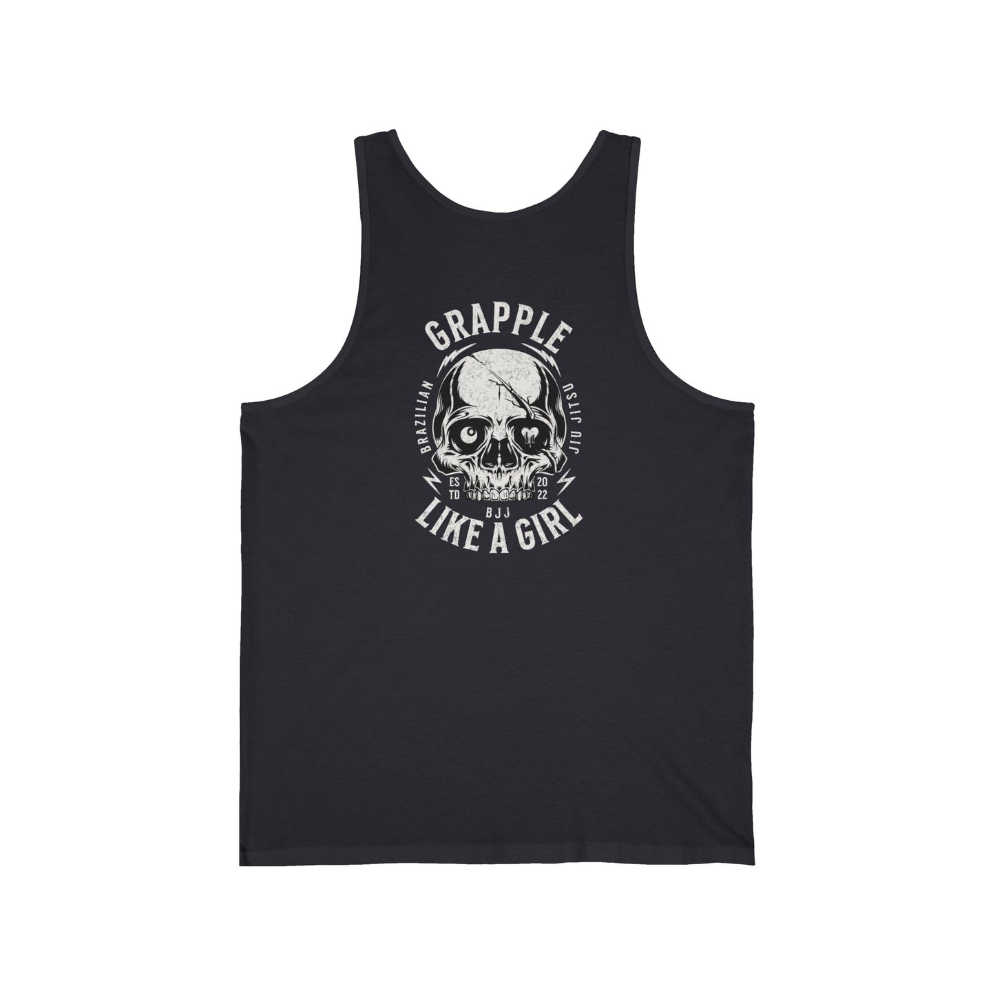 Grapple like a Girl Unisex Fit Jersey Tank - Just Stand Up.