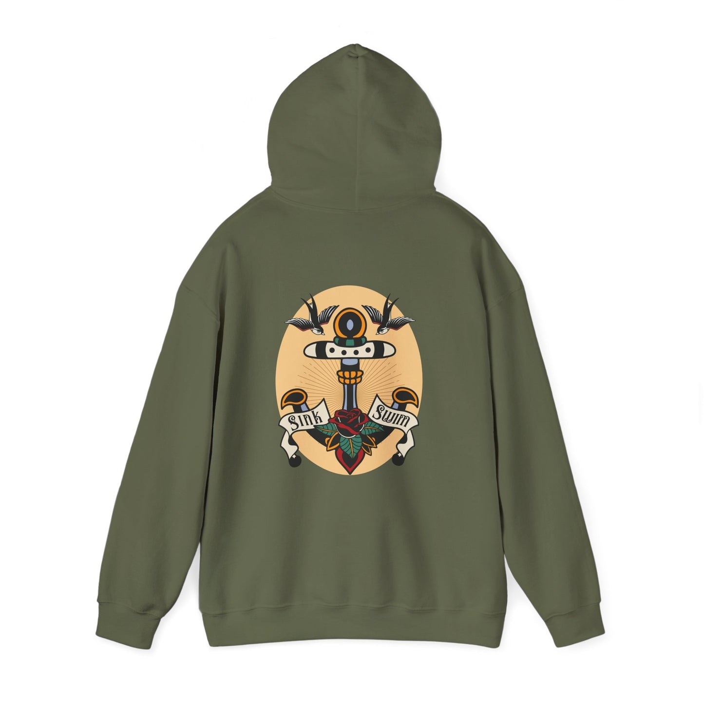 Women's Grapple like a Girl BJJ Hoodie - Sink or Swim